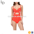 traje de baño de baywatch de una pieza de impresión personalizada al por mayor